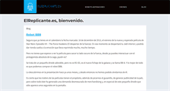 Desktop Screenshot of elreplicante.es