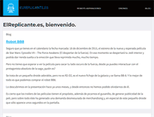 Tablet Screenshot of elreplicante.es